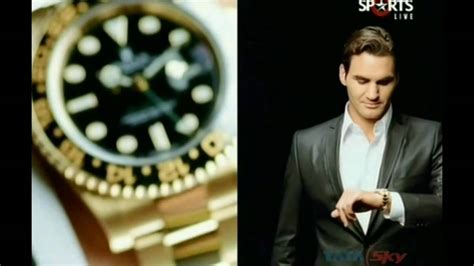 who narrates the rolex commercial|Rolex on tv today.